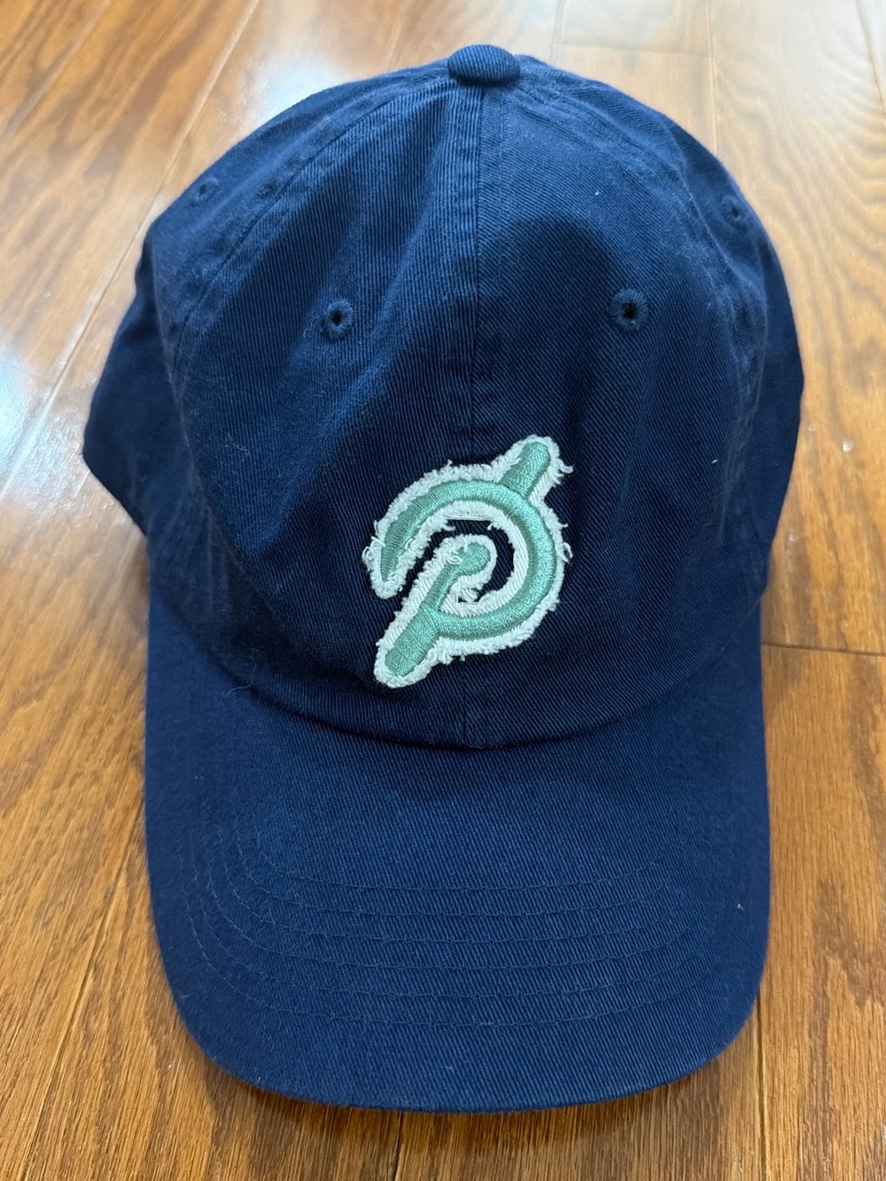 Peloton Navy Baseball Cap with Mint Green Patch